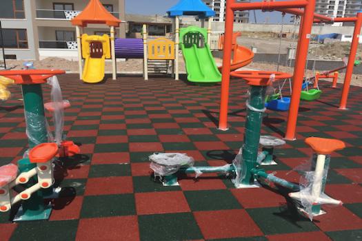 Modüler Kauçuk Zemin Kaplama